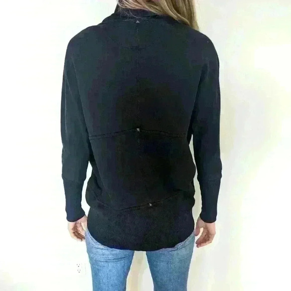 Aritzia, Wilfred,  Studded Cacoon cardigan, black, Sz XS, - Picture 5 of 5